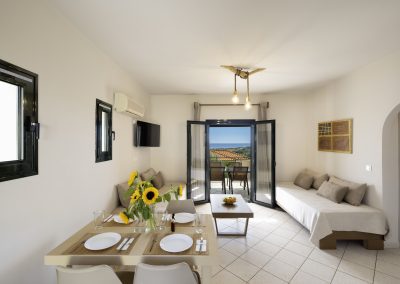 Oneira Villas - Villa Ersime - Living room with sofas - Kefalonia