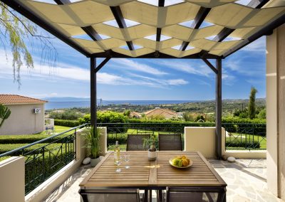 Oneira Villas - Villa Evridiki - Balcony view - Kefalonia